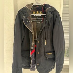 Worn but still a great stylish classic Barbour boys jacket